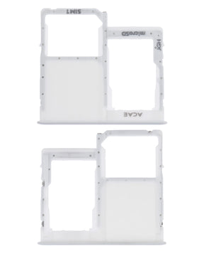 Single Sim Card Tray Compatible For Samsung Galaxy A41 (A415 / 2020) (Prism Crush Silver)