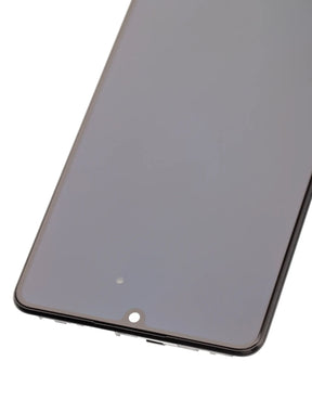 OLED Assembly With Frame Compatible For Samsung Galaxy A42 5G (A426 / 2020) (Refurbished) (Prism Dot Black)