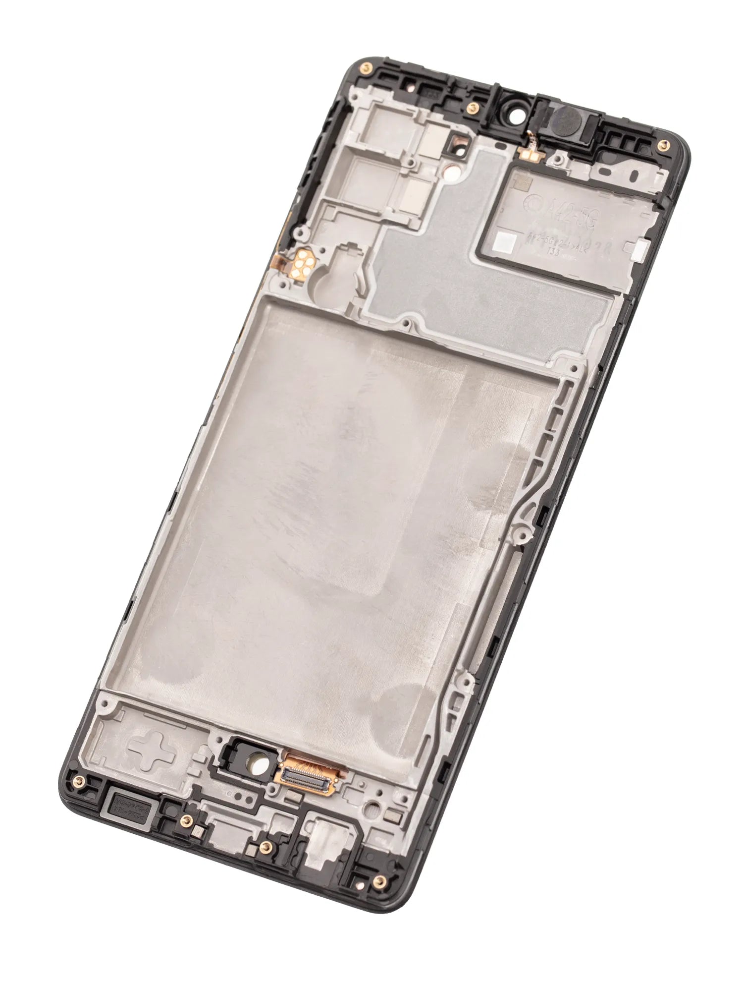 OLED Assembly With Frame Compatible For Samsung Galaxy A42 5G (A426 / 2020) (Refurbished) (Prism Dot Black)