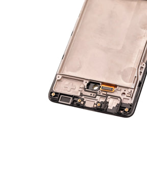 OLED Assembly With Frame Compatible For Samsung Galaxy A42 5G (A426 / 2020) (Service Pack) (Prism Dot Black)