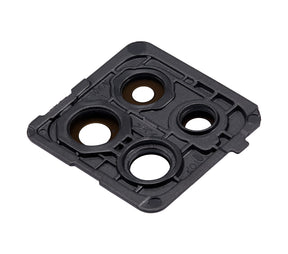 Back Camera Lens With Cover Bezel Ring Compatible For Samsung Galaxy A42 5G (A426 / 2020) (Prism Dot Black)