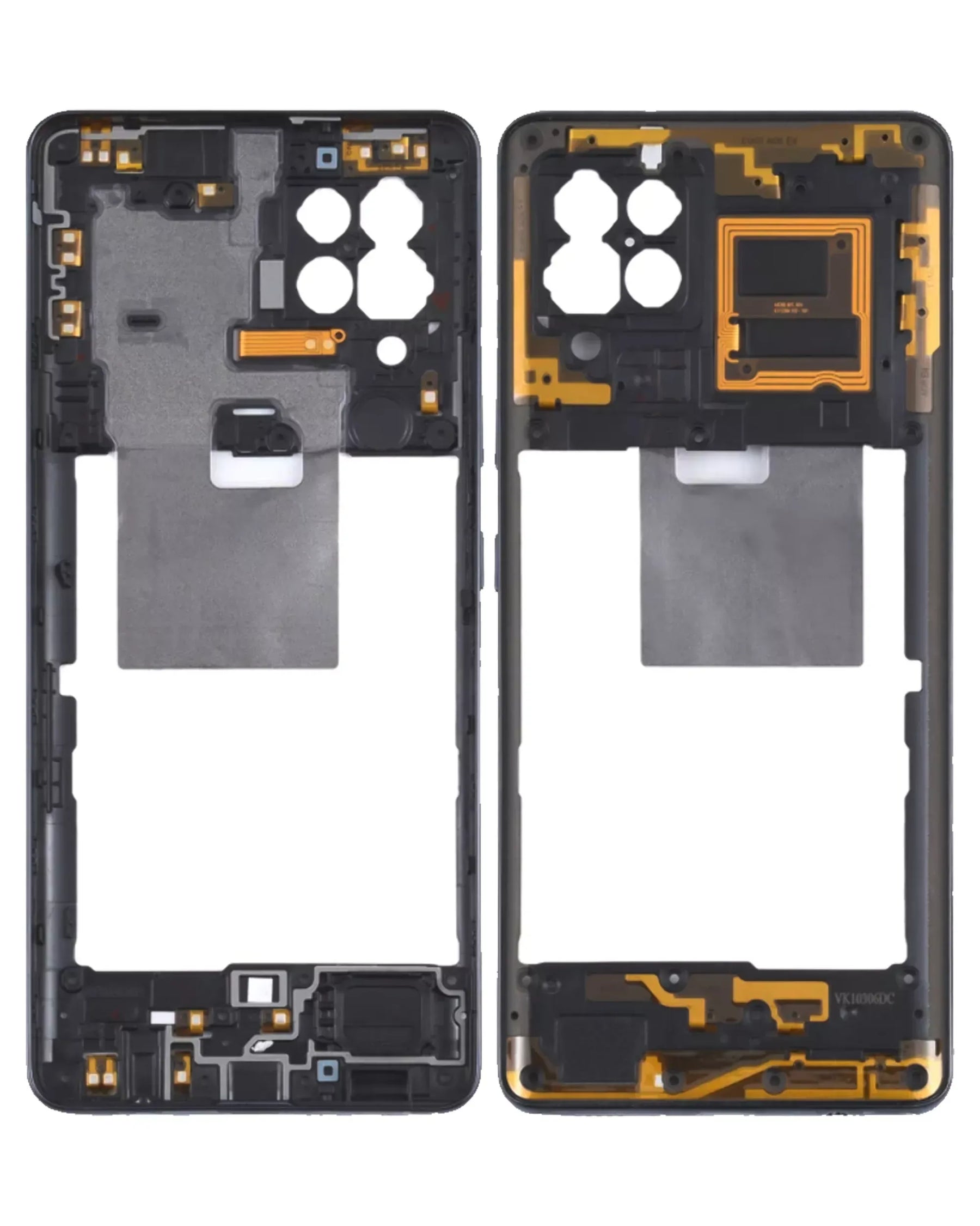 Mid-Frame Housing Compatible For Samsung Galaxy A42 5G (A426 / 2020) (Prism Dot Black)