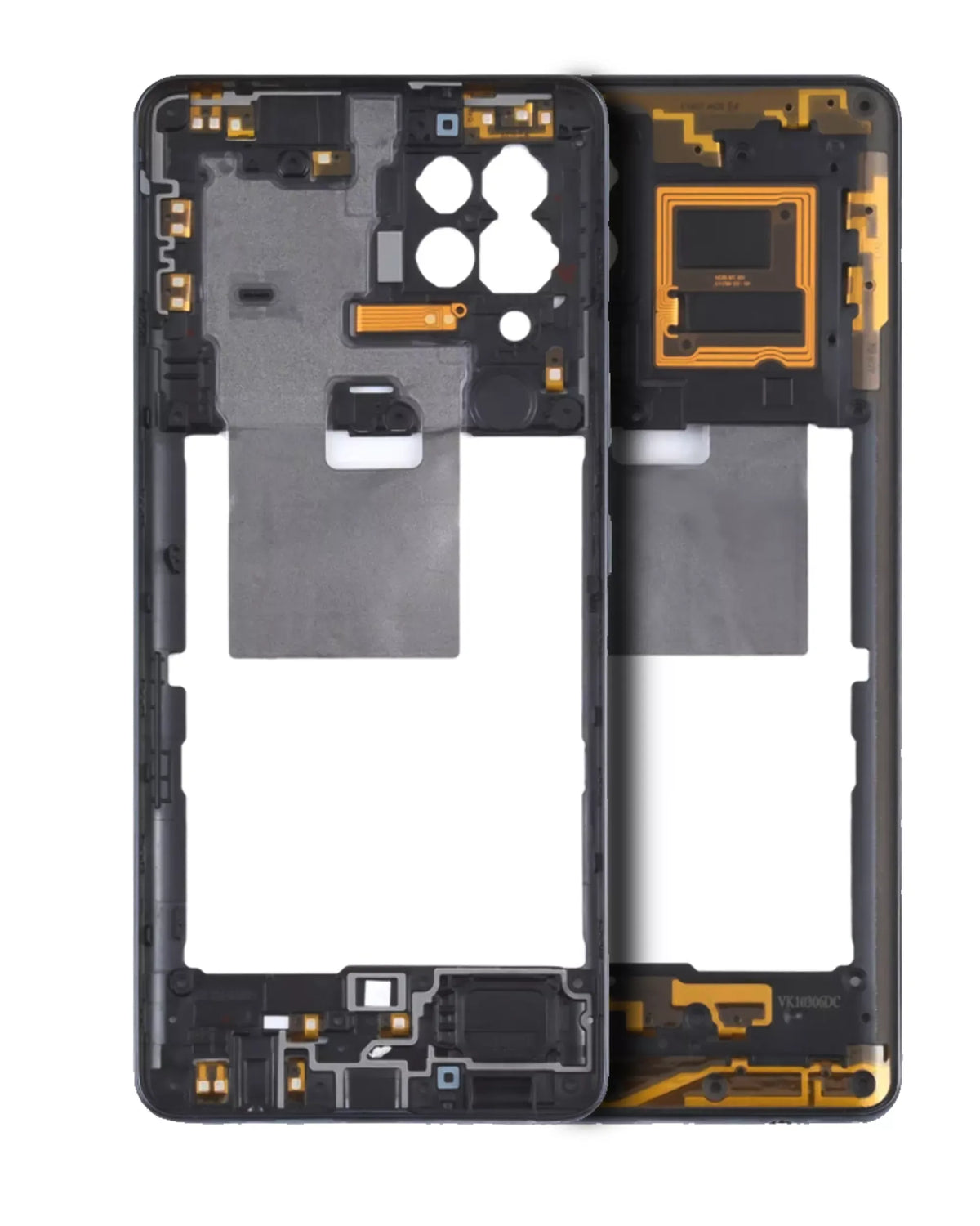 Mid-Frame Housing Compatible For Samsung Galaxy A42 5G (A426 / 2020) (Prism Dot Black)