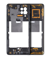 Mid-Frame Housing Compatible For Samsung Galaxy A42 5G (A426 / 2020) (Prism Dot Black)
