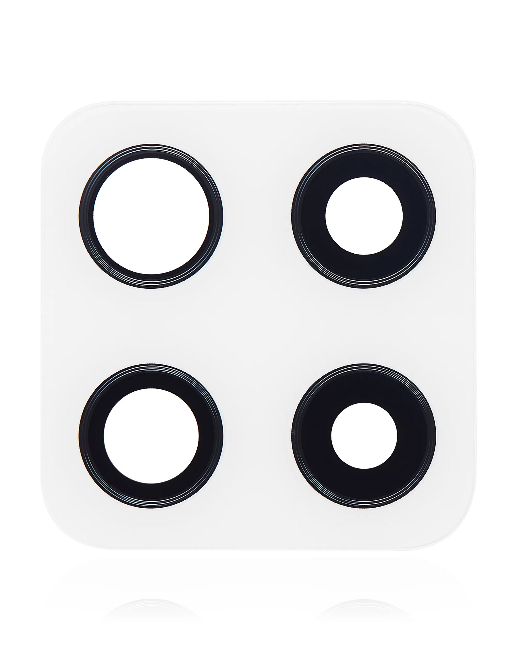 Back Camera Lens (Glass Only) With Adhesive Compatible For Samsung Galaxy A42 5G (A426 / 2020) (Prism Dot White)