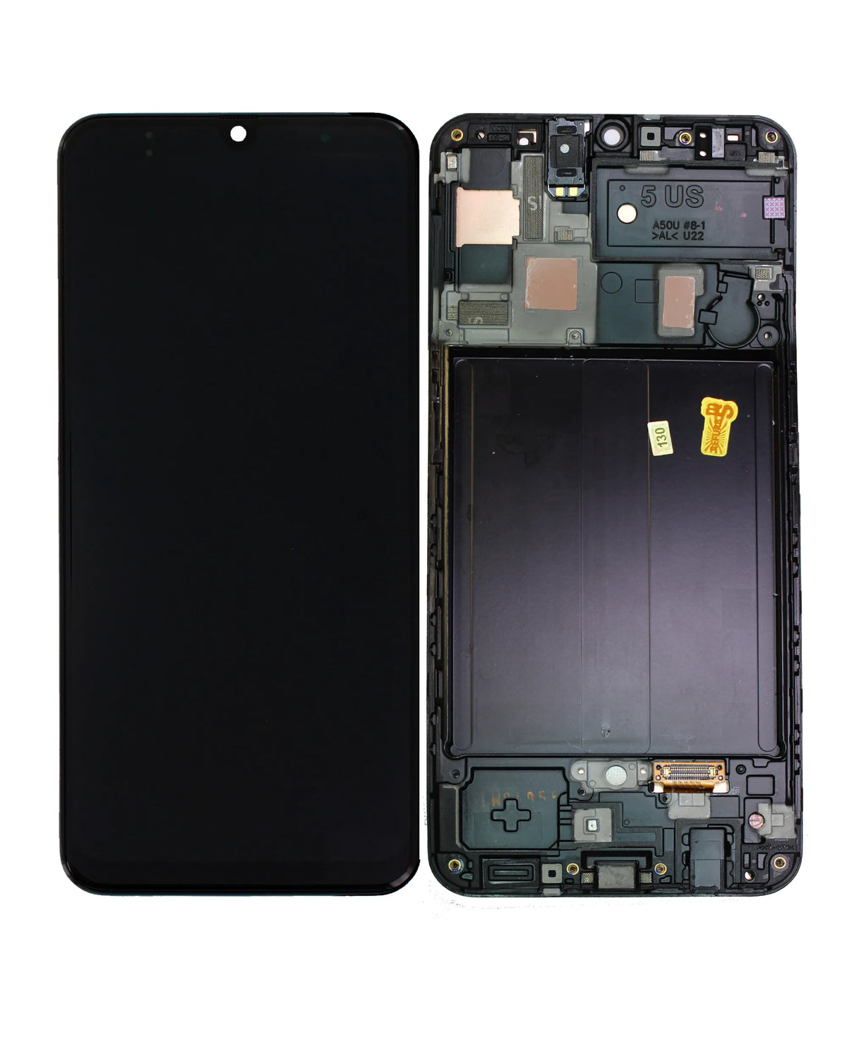 OLED Assembly With Frame Compatible For Samsung Galaxy A50 (A505U / 2019) (Refurbished) (All Colors)
