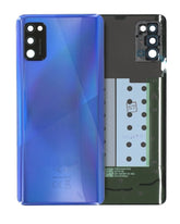 Back Cover Glass With Camera Lens Compatible For Samsung Galaxy A41 (A415 / 2020) (Service Pack) (Prism Crush Blue)
