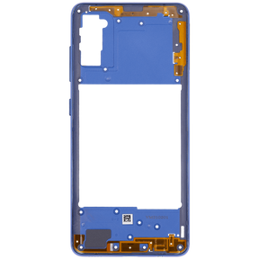 Mid-Frame Housing Compatible For Samsung Galaxy A41 (A415 / 2020) (Aftermarket Plus) (Prism Crush Blue)