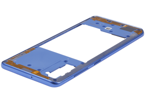 Mid-Frame Housing Compatible For Samsung Galaxy A41 (A415 / 2020) (Aftermarket Plus) (Prism Crush Blue)