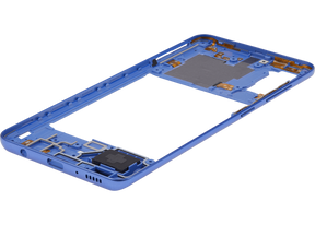 Mid-Frame Housing Compatible For Samsung Galaxy A41 (A415 / 2020) (Aftermarket Plus) (Prism Crush Blue)
