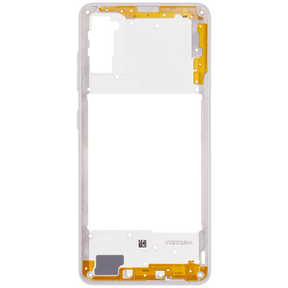 Mid-Frame Housing Compatible For Samsung Galaxy A41 (A415 / 2020) (Aftermarket Plus) (Prism Crush Silver)