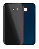 Back Cover Glass With Camera Lens Compatible For Samsung Galaxy A5 (A520 / 2017) (Service Pack) (Black)