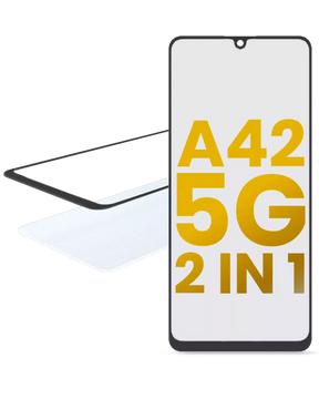 2 in 1 Front Glass With OCA Pre-Installed Compatible For Samsung Galaxy A42 5G (A426 / 2020)
