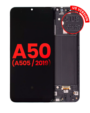 OLED Assembly With Frame Compatible For Samsung Galaxy A50 (A505 / 2019) (US Version) (Aftermarket Plus) (All Colors)