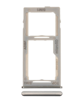 Dual Sim Card Tray Compatible For Samsung Galaxy A42 5G (A426 / 2020) (Prism Dot White)