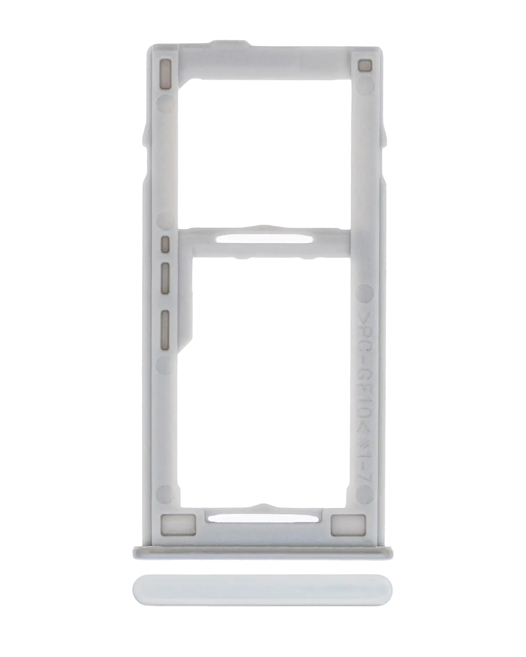 Single Sim Card Tray Compatible For Samsung Galaxy A42 5G (A426 / 2020) (Prism Dot White)