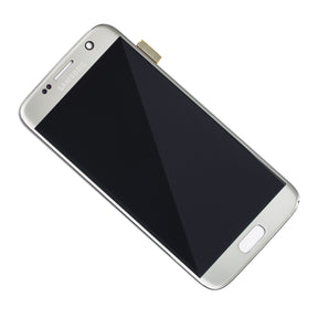 Replacement OLED Assembly Without Frame Compatible For Samsung Galaxy S7 (Service Pack) (Silver Titanium)