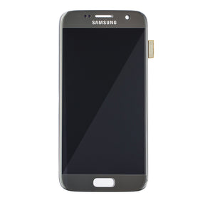 Replacement OLED Assembly Without Frame Compatible For Samsung Galaxy S7 (Service Pack) (Silver Titanium)