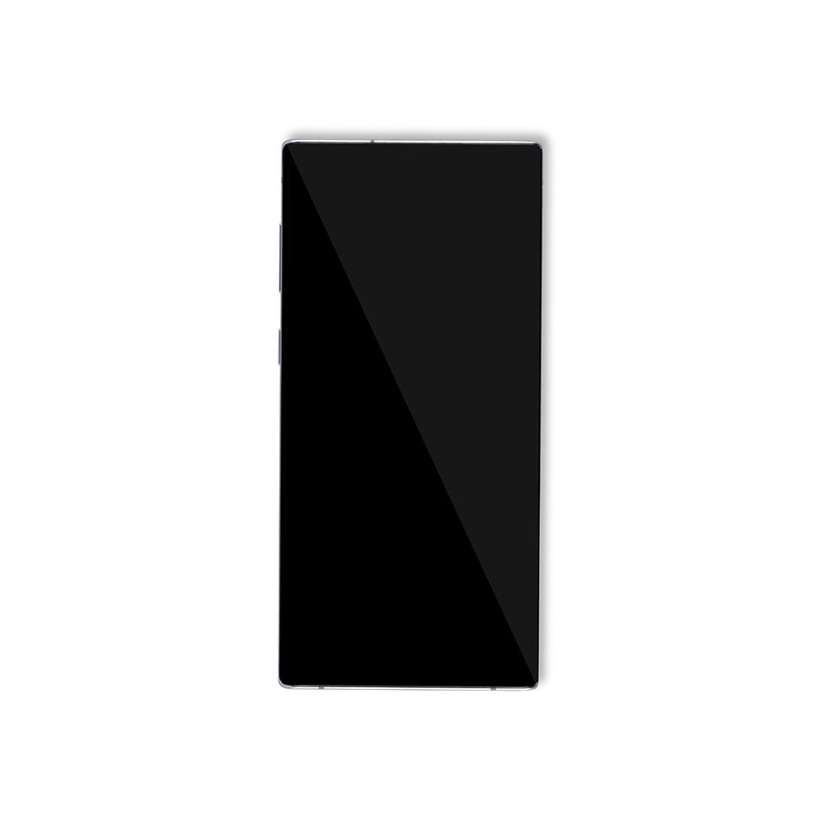 Replacement OLED Assembly With Frame Compatible For Samsung Galaxy Note 10 (Service Pack) (Aura White)