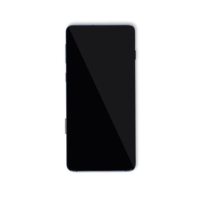 OLED Assembly With Frame Compatible For Samsung Galaxy S10 Replacement (Service Pack) (Prism Blue)
