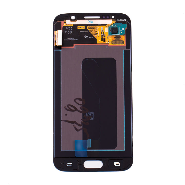 Replacement OLED Assembly Without Frame Compatible For Samsung Galaxy S6 (Service Pack) (White Pearl)