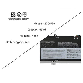 lenovo L17M4PB0 L17M4PB2 Battery For Lenovo Flex 6-14IKB 14ARR IdeaPad 530S-14ARR 530S-14IKB 530S-15IKB XiaoXin Air 14IKBR 14IWL 15IKBR 15ARR 15IWL L17C4PB2 5B10Q16066 5B10Q16067 5B10Q22883 Series laptop's.