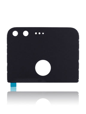 Back Glass Compatible For Google Pixel XL Replacement (Black)