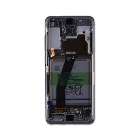 OLED Assembly With Frame Compatible For Samsung Galaxy S20 5G  Replacement (Verizon 5G UW Frame Only) (Service Pack) (Cosmic Gray)