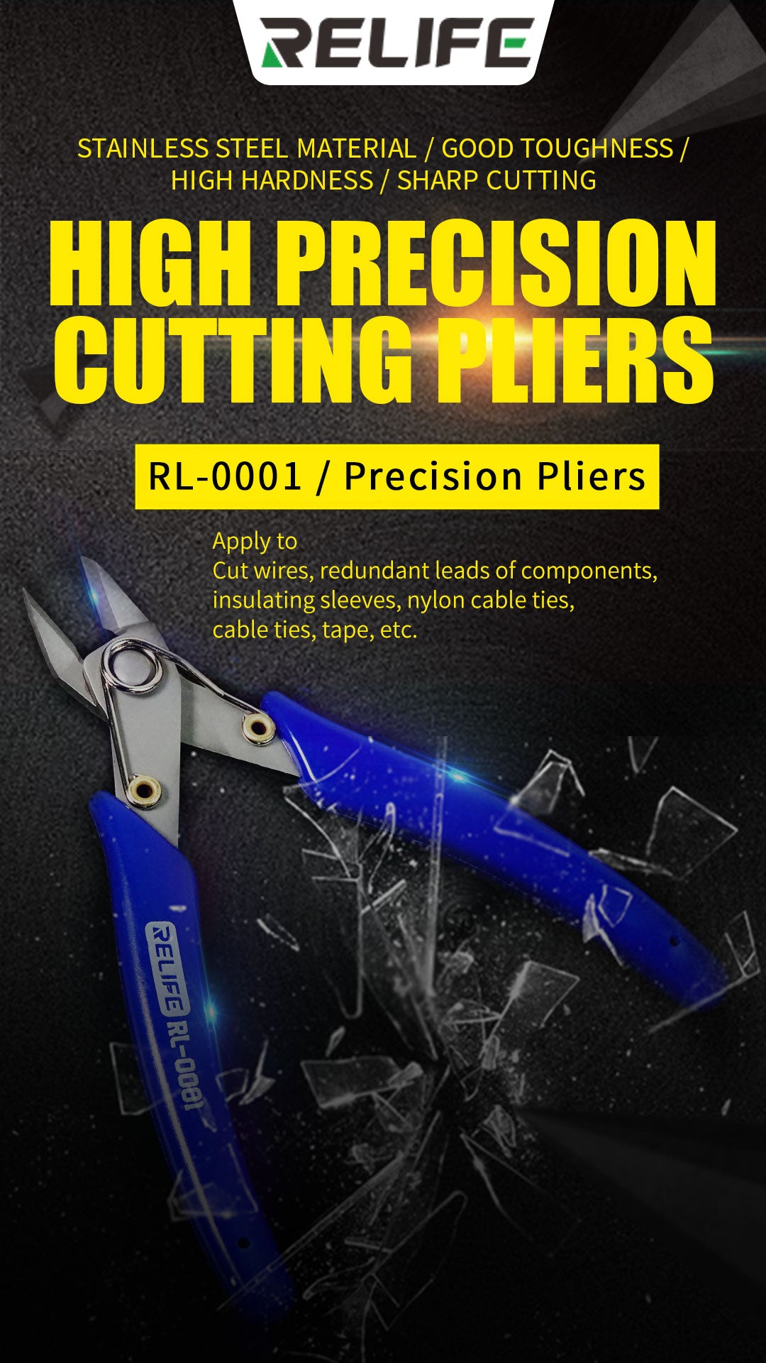 RL-0001 Precision Pliers Cutter Plier Tools (ReLife)