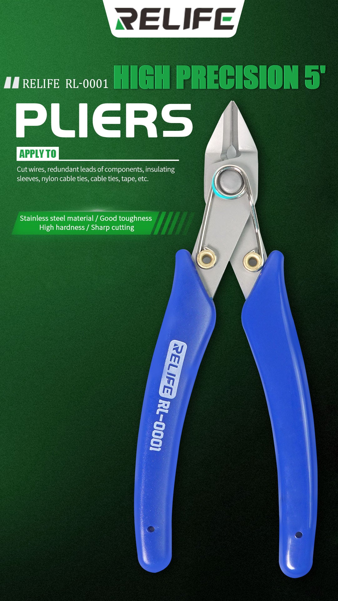 RL-0001 Precision Pliers Cutter Plier Tools (ReLife)