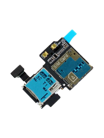 Replacement Sim Tray SD Card Reader Compatible For Samsung Galaxy S4 (i337 / M919) (AT&T / T-Mobile)