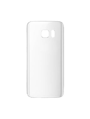 Back Cover Glass With Camera Lens Compatible For Samsung Galaxy S7 Replacement  (No Logo) (Vemake) (White)