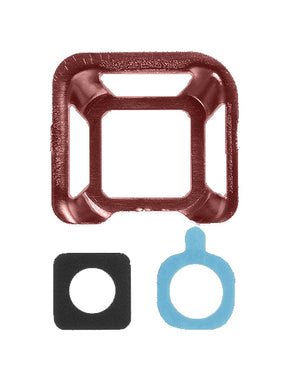 Back Camera Lens Replacement Compatible For Samsung Galaxy S5 Active (Red)