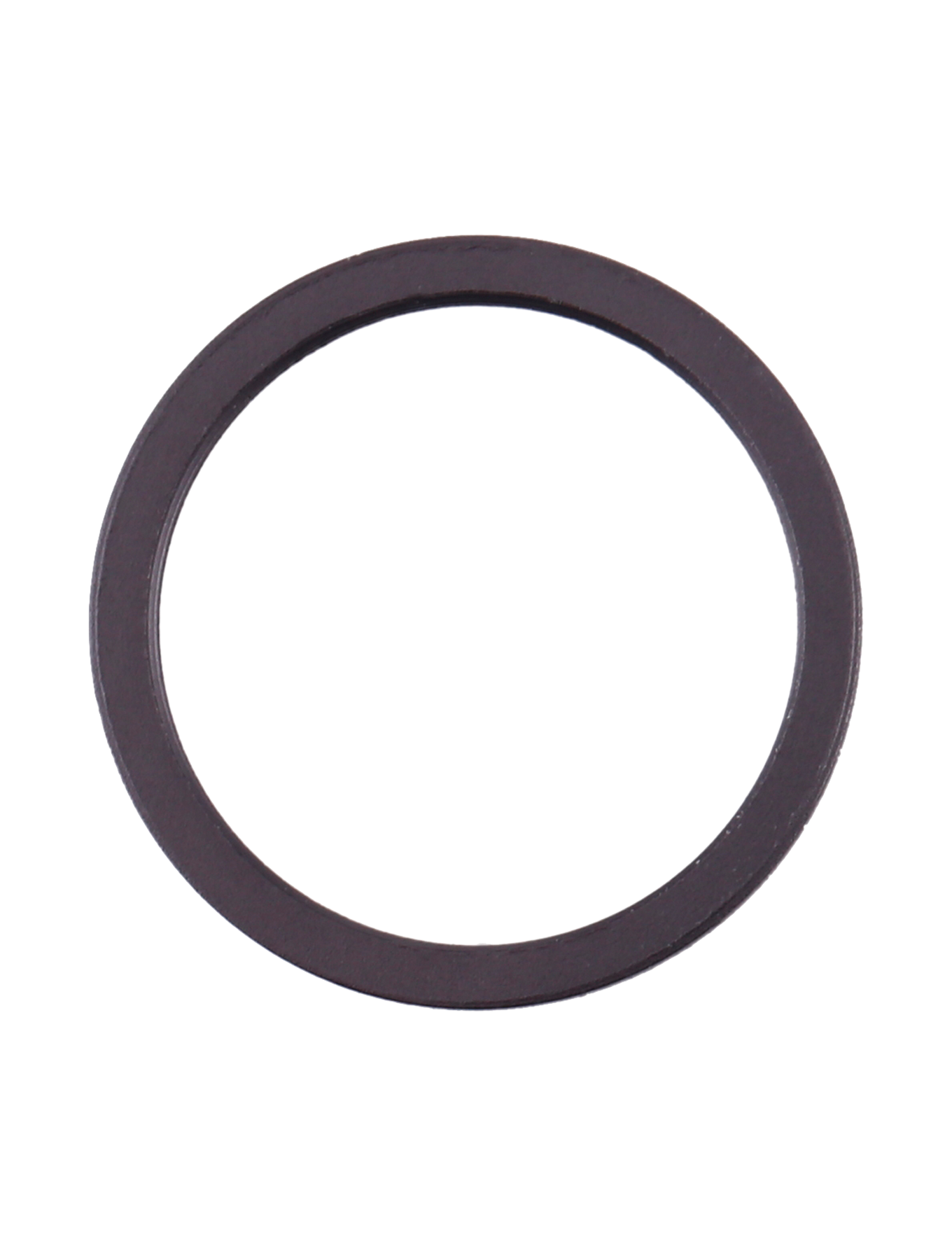 BACK CAMERA BEZEL RING ONLY COMPATIBLE FOR IPHONE 11 / 12 / 12 MINI - BLACK (2 PIECES)