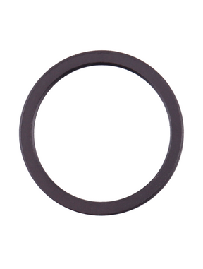 BACK CAMERA BEZEL RING ONLY COMPATIBLE FOR IPHONE 11 / 12 / 12 MINI - BLACK (2 PIECES)