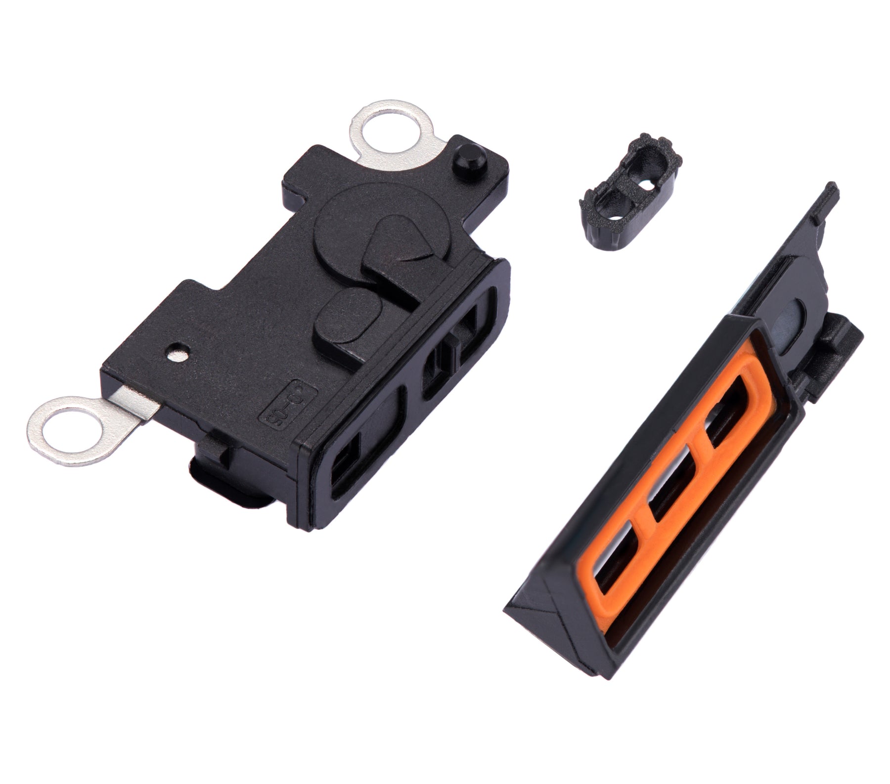 WHITE LOUDSPEAKER / MIC MESH (PACK OF 10) FOR IPHONE 13 PRO MAX