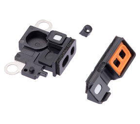 WHITE LOUDSPEAKER / MIC MESH (PACK OF 10) FOR IPHONE 13 MINI