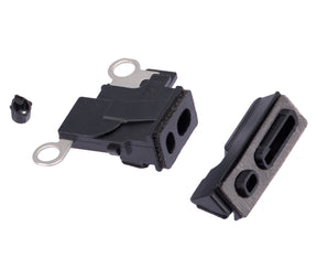 BLACK LOUDSPEAKER / MIC MESH (PACK OF 10) FOR IPHONE 13 MINI