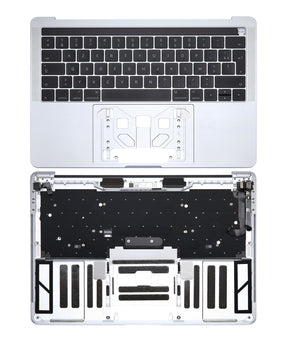 SILVER TOP CASE ASSEMBLY ((FRENCH) FOR MACBOOK PRO 13" TOUCH A1706 (LATE 2016-MID 2017)