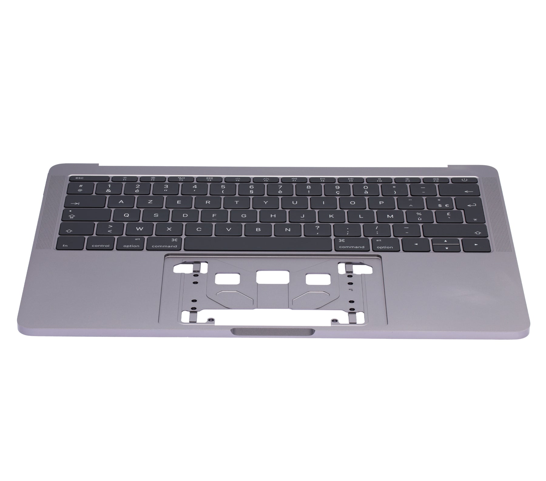 SPACE GRAY TOP CASE WITH FRENCH ENGLISH KEYBOARD FOR MACBOOK PRO 13" A1708 (LATE 2016-MID 2017)