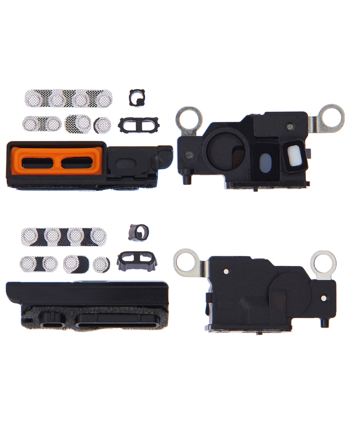 WHITE LOUDSPEAKER / MIC MESH (PACK OF 10) FOR IPHONE 13 PRO