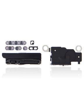 BLACK LOUDSPEAKER / MIC MESH (PACK OF 10) FOR IPHONE 13 PRO