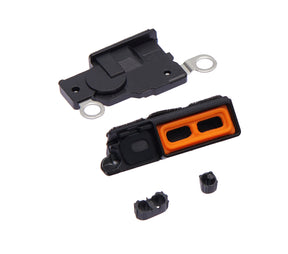 BLACK LOUDSPEAKER / MIC MESH (PACK OF 10) FOR IPHONE 13 PRO