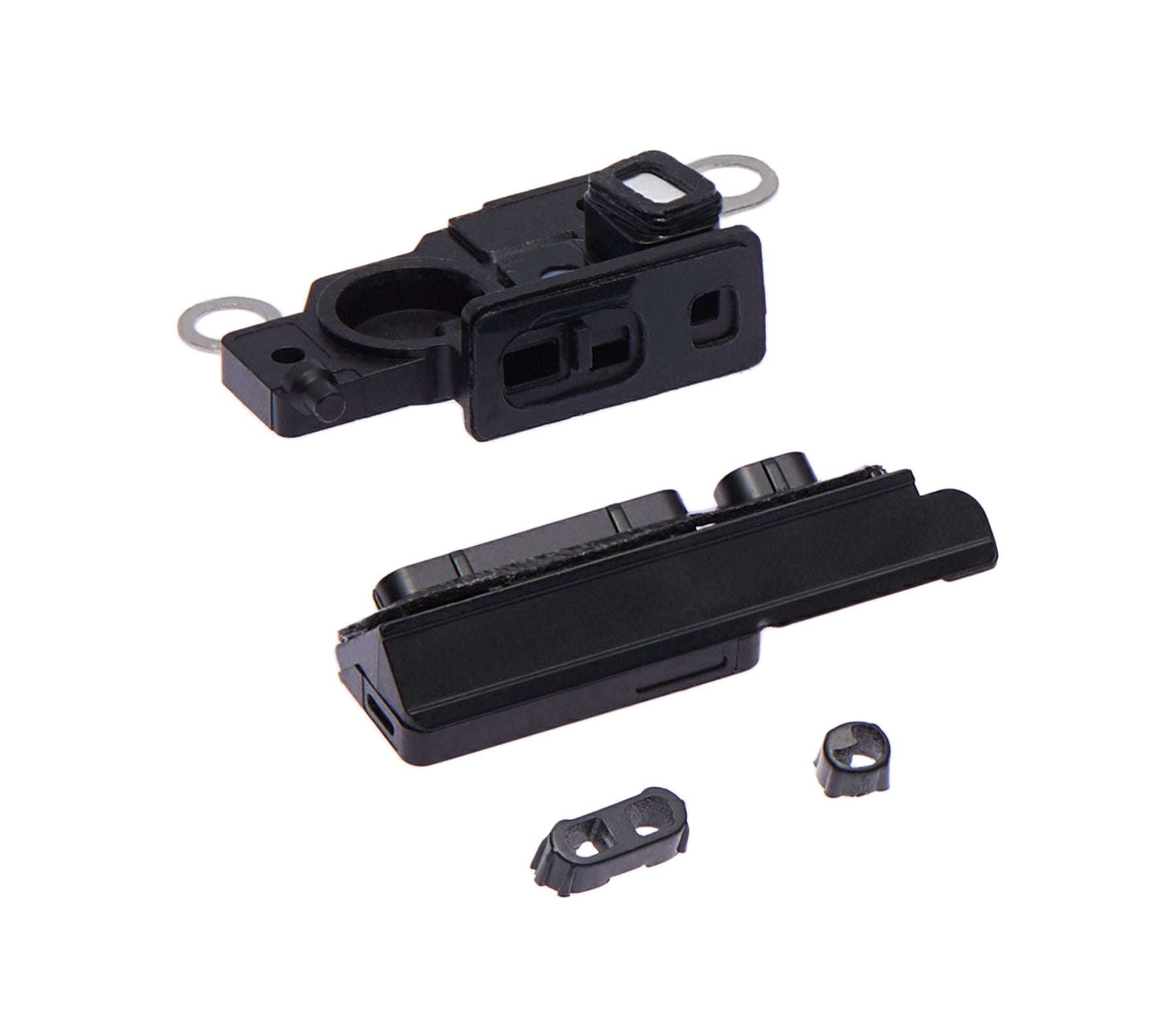 BLACK LOUDSPEAKER / MIC MESH (PACK OF 10) FOR IPHONE 13 PRO