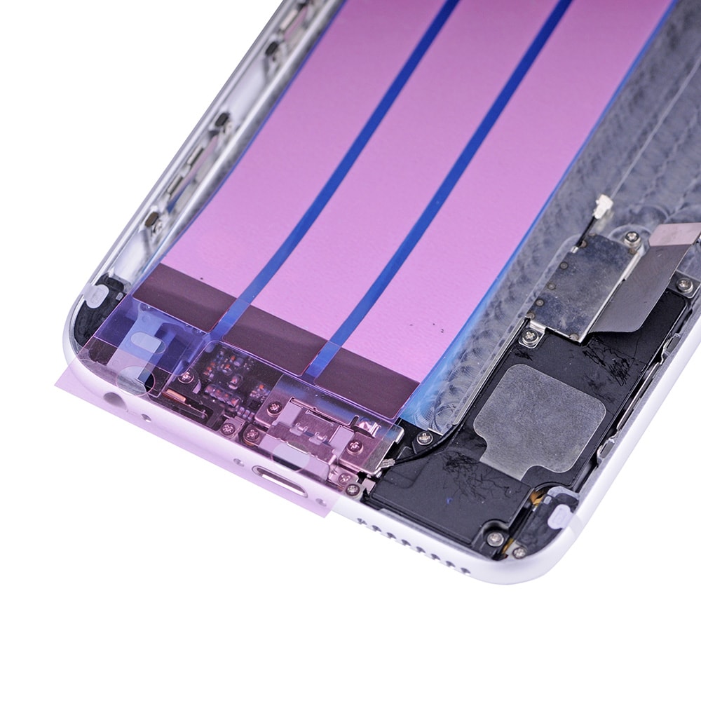 BACK COVER FULL ASSEMBLY FOR IPHONE 6 PLUS  - SILVER