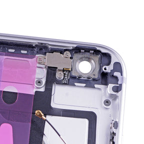SILVER BACK COVER FULL ASSEMBLY FOR IPHONE 6S