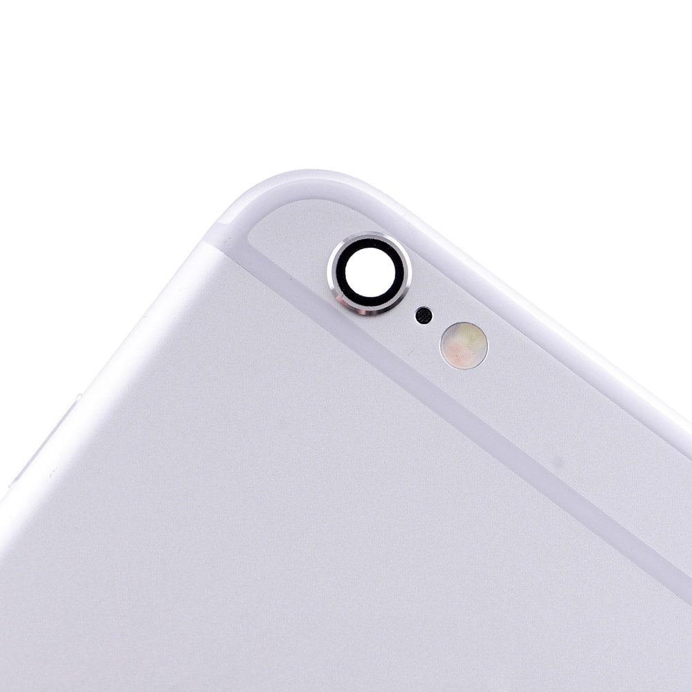 SILVER BACK COVER FULL ASSEMBLY FOR IPHONE 6S