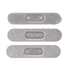SIDE KEYS  (3 PCS/SET)  FOR IPAD MINI 4 - SILVER