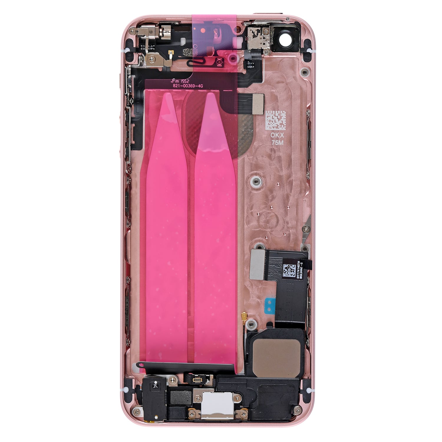 BACK COVER FULL ASSEMBLY FOR IPHONE SE - ROSE