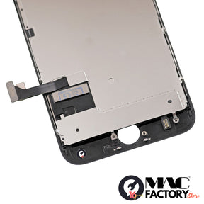 LCD SCREEN FULL ASSEMBLY WITHOUT HOME BUTTON - BLACK FOR IPHONE 7